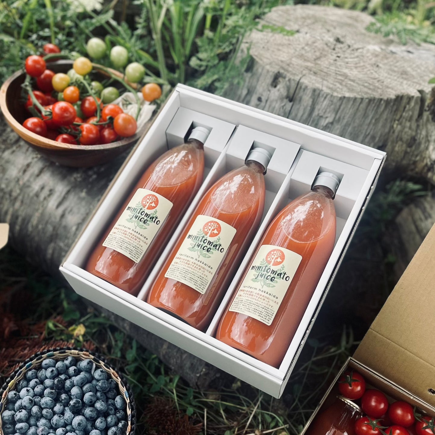 100% Pure Tomato Juice made from 100 Mini Tomatoes