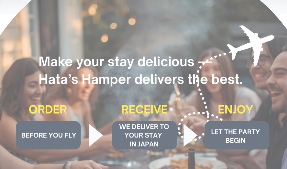 Make your trip even more special with Hata’s Hamper.✨