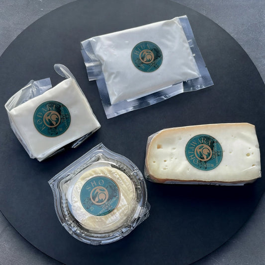 Ohtawara Cheese Station 4-Cheese Tasting Gift Set - Incl. Gold Award Winner Otawara | Gift Box