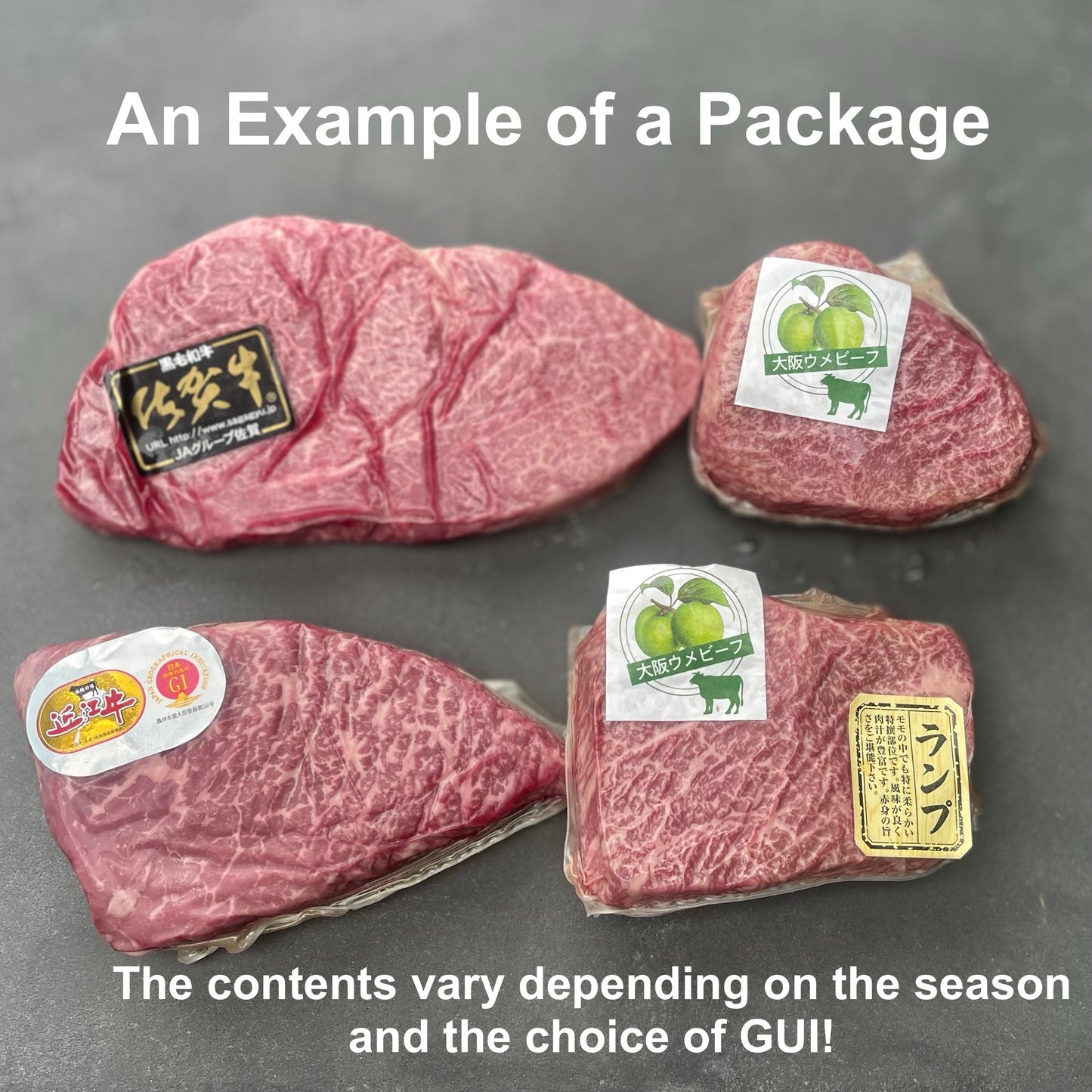 The Humans of Wagyu Tasting Box (incl shipping fee)