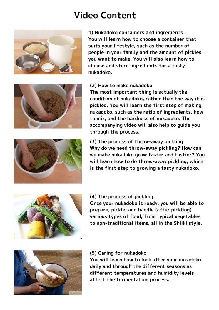 ALL-IN-ONE course (Pickling Class)