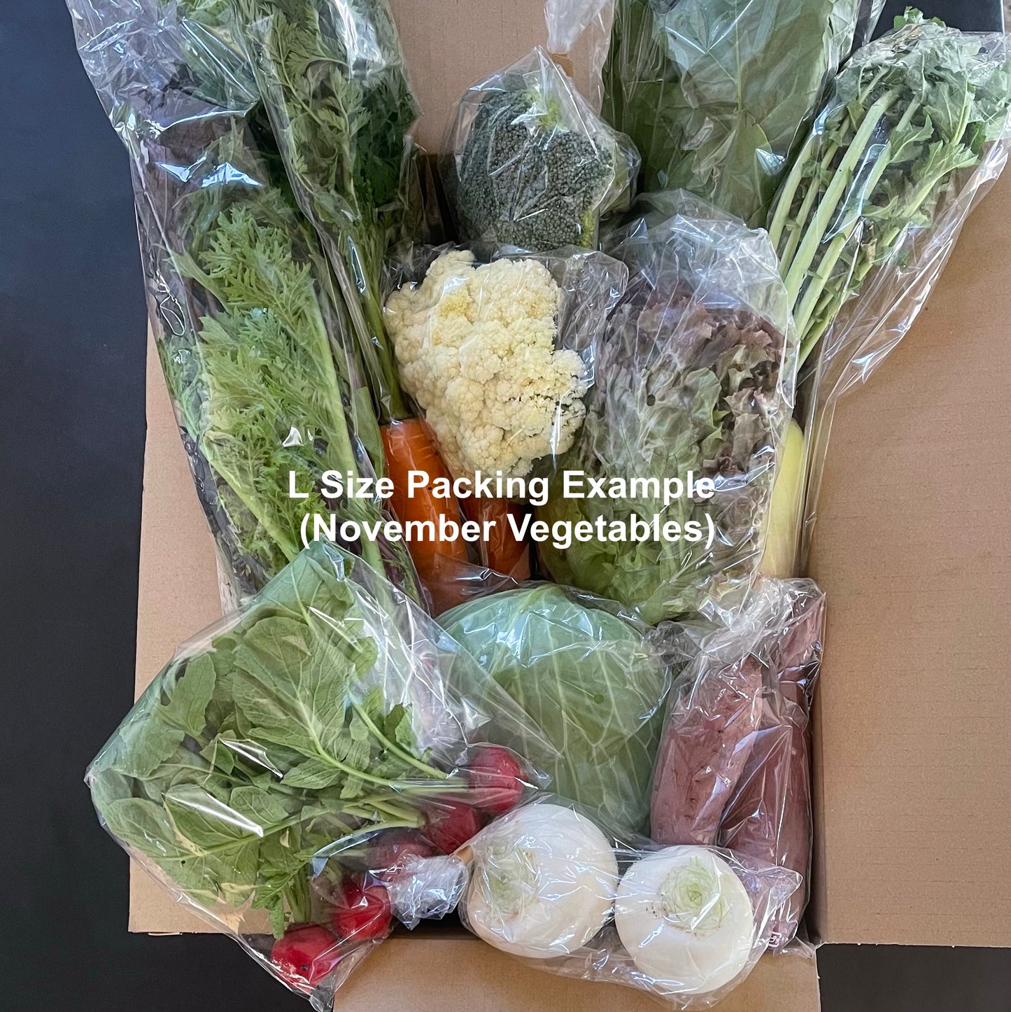 Seasonal Organic Vegetables Large Box (Perfect for Big Family)